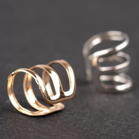 “Raina” Banded No Pierce Boho/Indie Cute Ear Cuff - Picture 7 of 12